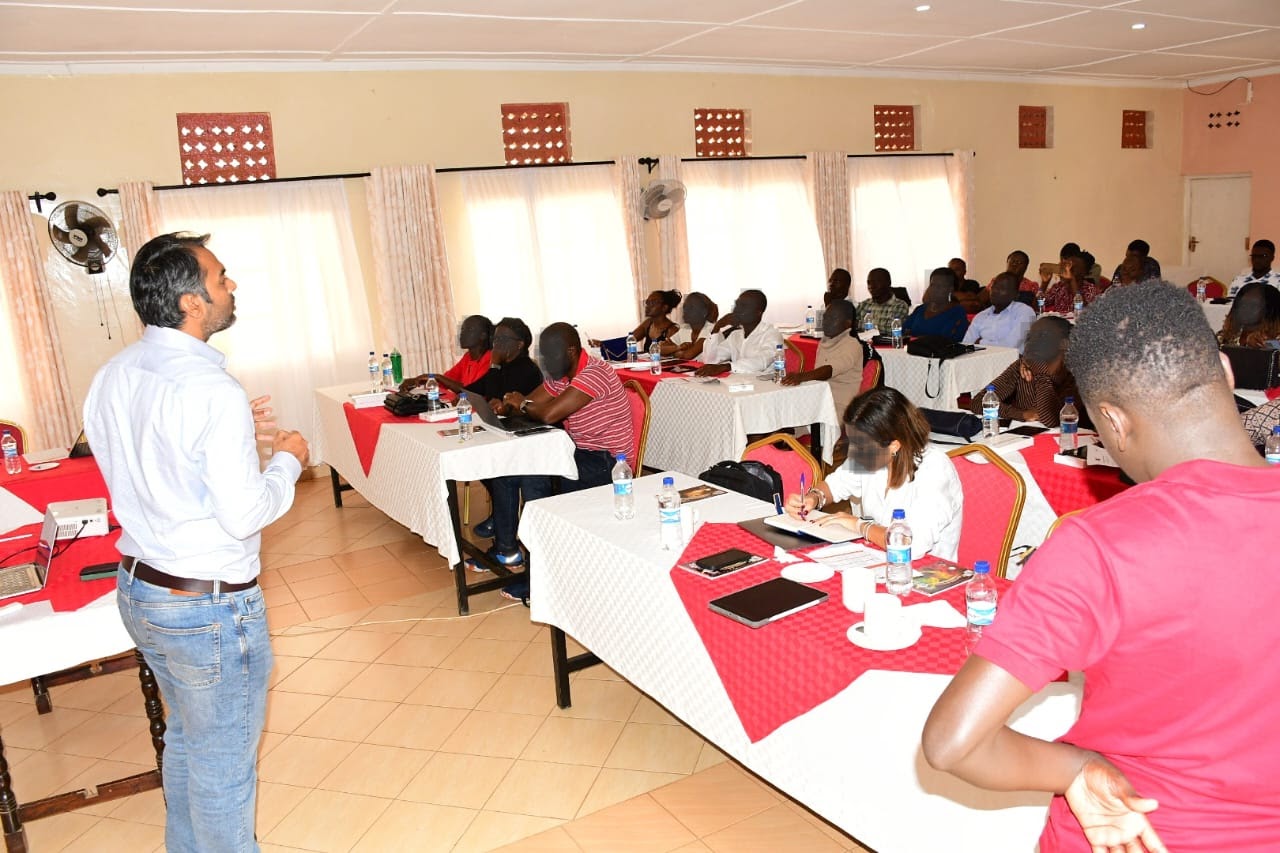 Presenting at enumerator training